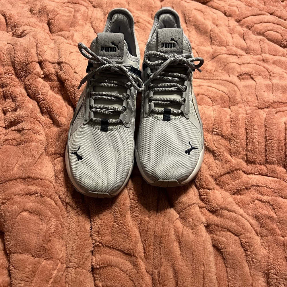 Puma Charcoal Gray Running Shoes
